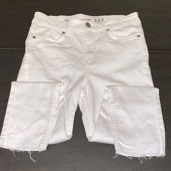 Oasis Size 6 Ankle-Length White Jeans - Picture 5 of 11